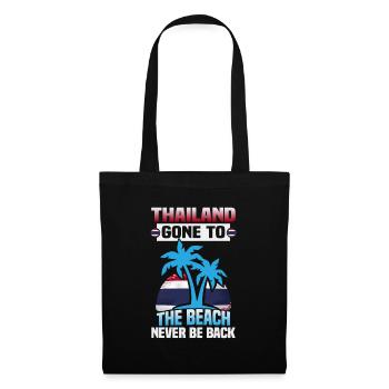 Thailand Beach Holiday by the Sea Design Beach Motif - Tote Bag - black - Front