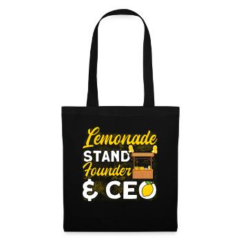 Lemon Juice Lemon Juice Lemonade - Tote Bag - black - Front