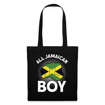 Jamaïque Fierté jamaïcaine Drapeau jamaïcain - Sac en tissu - noir - Devant