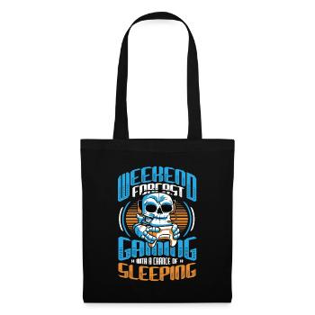 Weekend prediction gaming with a chance. - Tote Bag - black - Front