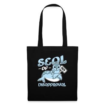 Seal of rejection say no. - Tote Bag - black - Front