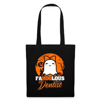 Dentist Halloween Costume Dental Assistant - Tote Bag - black - Front