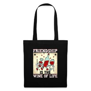 Friendship gift for good friend - Tote Bag - black - Front