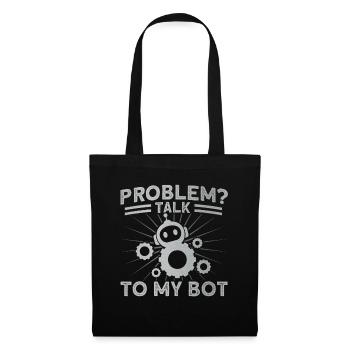Robot Robotics Engineer Costume Robot - Tote Bag - black - Front