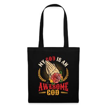 My God is a great God. - Tote Bag - black - Front