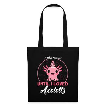 Axolotl Axolotl Propriétaire Axolotl Amphibian Gift - Sac en tissu - noir - Devant
