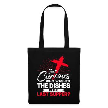 Jesus Bible Christian Religious Church Gift - Tote Bag - black - Front