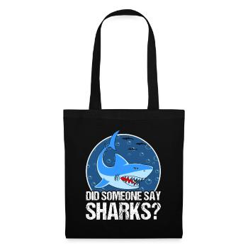 Shark Shark Lover Shark Gift - Tote Bag - black - Front