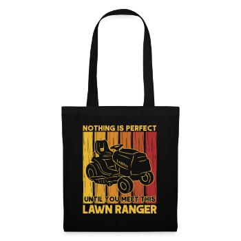 Hobby Gardener Tondeuse à gazon Cadeau - Sac en tissu - noir - Devant