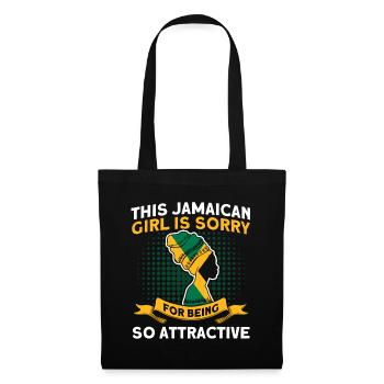 Jamaica Jamaican Flag Gift - Tote Bag - black - Front