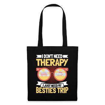 Besties Trip Holiday Trip Holiday Gift - Tote Bag - black - Front