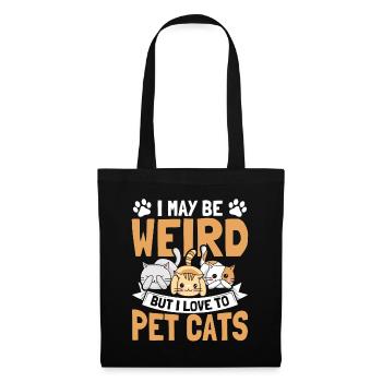 Cats Cat Owner Pet Animals Gift - Tote Bag - black - Front
