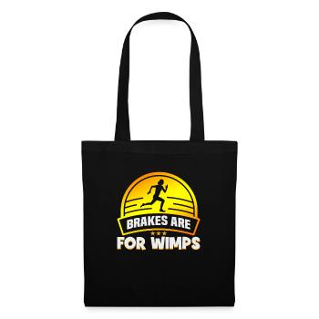 Running Marathon Runner Running - Tote Bag - black - Front