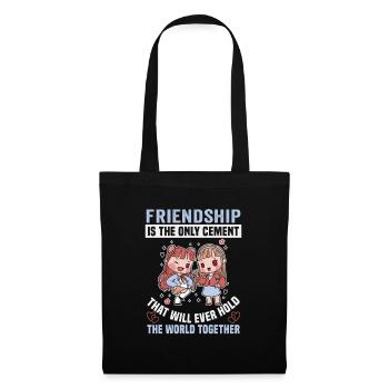 Friendship gift for good friend - Tote Bag - black - Front
