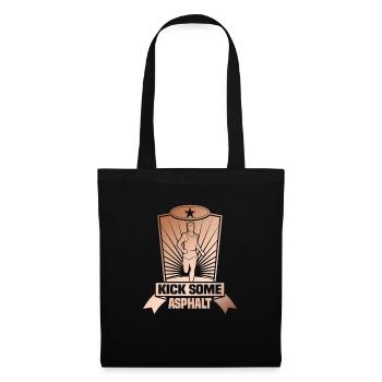 Running Marathon Runner Running - Tote Bag - black - Front