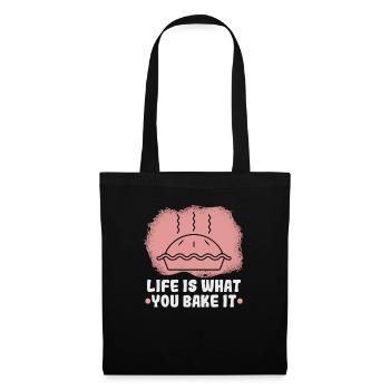 Cuisson de biscuits et de gâteaux Boulanger ou boulanger amateur - Sac en tissu - noir - Devant