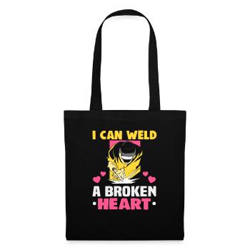 Conception de spruch de soudeur pour les métallurgistes - Sac en tissu - noir - Devant