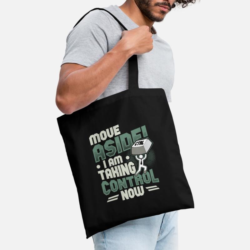 Support informatique Computer Nerd Programmeur Pun Sac en tissu