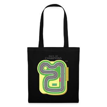 Play Mat Car Race Track, Race of Champions Kids 4 - Sac en tissu - noir - Devant