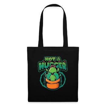 Pas de cactus étreint - Sac en tissu - noir - Devant