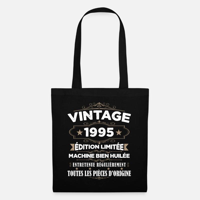 Vintage 1995 Édition Limitée - Sac en tissu - noir