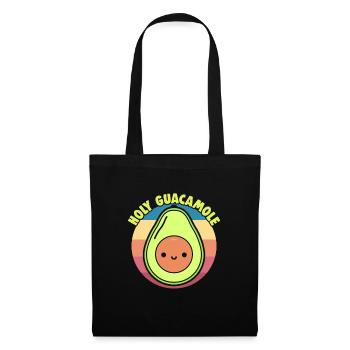 Avocado design for vegetarians and vegans - Tote Bag - black - Front
