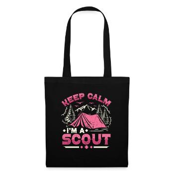 Scout Life Scout Camping Outdoor Scouting - Sac en tissu - noir - Devant