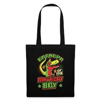 Grandfather of birthday boy - Tote Bag - black - Front