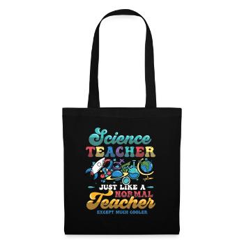Professeur de sciences, beaucoup plus cool. - Sac en tissu - noir - Devant