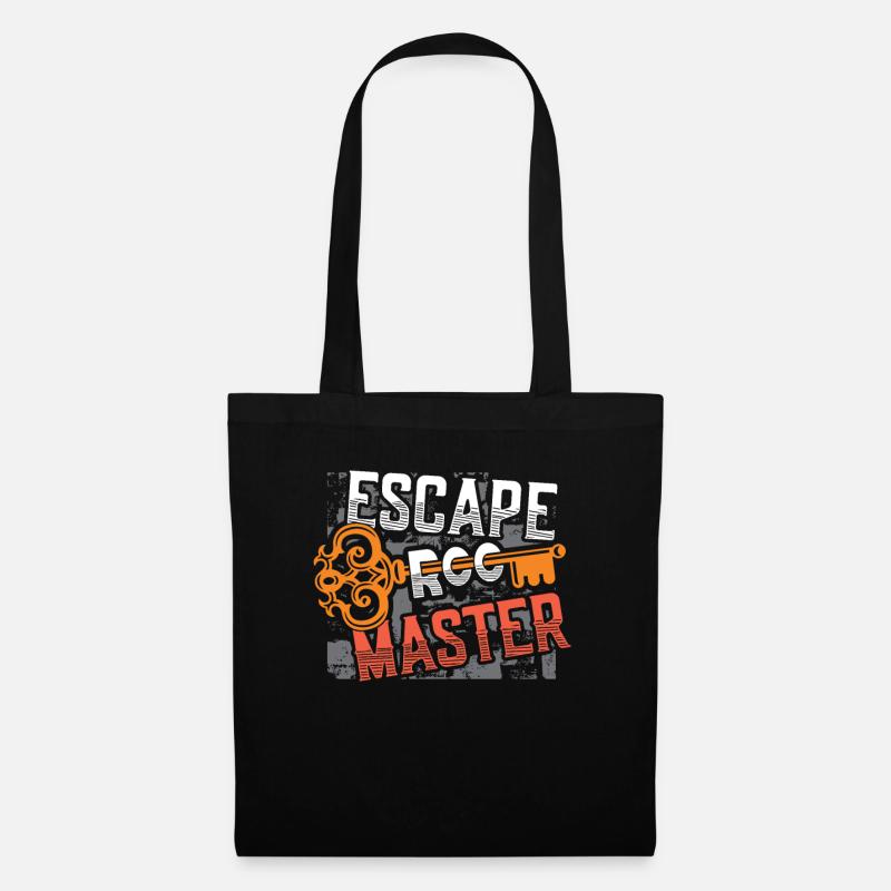 Escape Room, Master Escape Room, Geburtstag. - Stoffbeutel - Schwarz