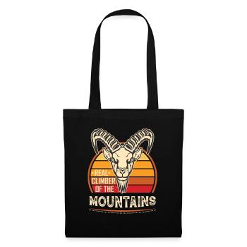 Capricorn Climber Goat Mountains - Tote Bag - black - Front