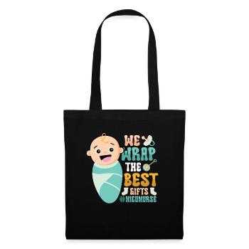 We wrap the best gifts - Tote Bag - black - Front