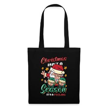Christmas is not a season - Tote Bag - black - Front