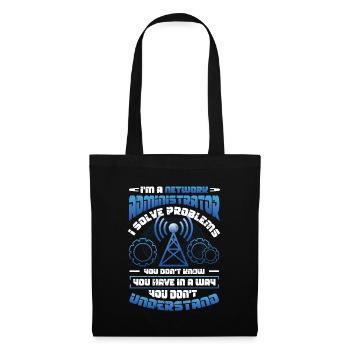 Solve problems IT-support network administrator - Tote Bag - black - Front