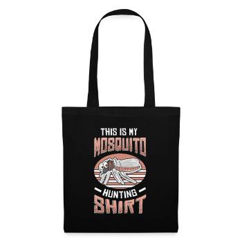 C’est ma chasse aux moustiques. - Sac en tissu - noir - Devant