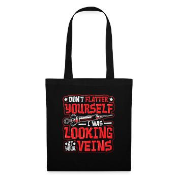 Ne pas flatter - Sac en tissu - noir - Devant