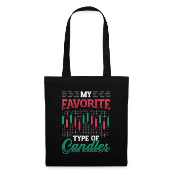 Stock Market Stock TraderMy preferred candlestick type, stock market - Tote Bag - black - Front