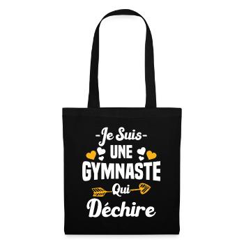 Je Suis Une Gymnaste Qui Déchire - Sac en tissu - noir - Devant