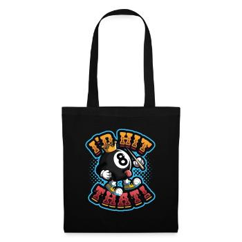 Id Hit That Pool Billiards - Tote Bag - black - Front