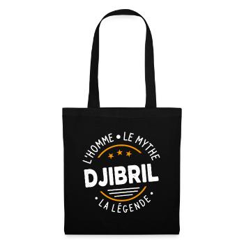 Djibril L'Homme Le Mythe La Légende - Sac en tissu - noir - Devant