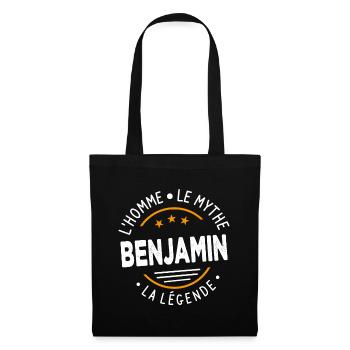 Benjamin L'Homme Le Mythe La Légende - Sac en tissu - noir - Devant