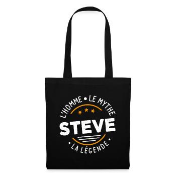 Steve L'Homme Le Mythe La Légende - Sac en tissu - noir - Devant