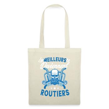 les meilleurs deviennent routiers - Sac en tissu - nature - Devant