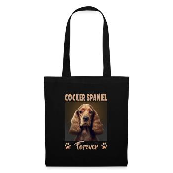 Dog saying Cocker Spaniel for dog lovers - Tote Bag - black - Front