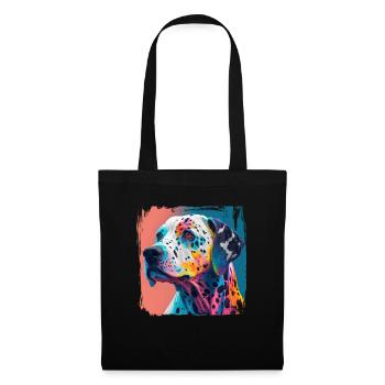 Dog saying Dalmatian design for dog lovers - Tote Bag - black - Front