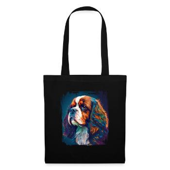 Dog saying Cavalier Spaniel for dog lovers - Tote Bag - black - Front