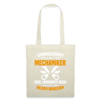 Mécanicien en machines agricoles Tracteur - Sac en tissu - nature - Devant