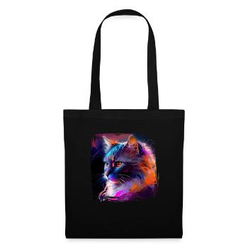 Cat Lovers Cool Cat Design Cat Mama - Tote Bag - black - Front