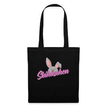 Skier Ski Ski - Tote Bag - black - Front