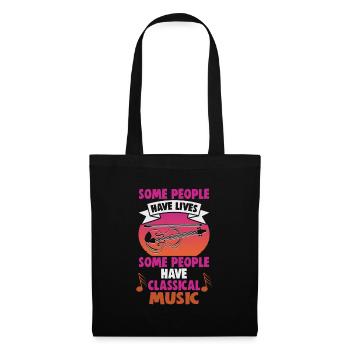 Classical Music Orchestra Musicians - Tote Bag - black - Front